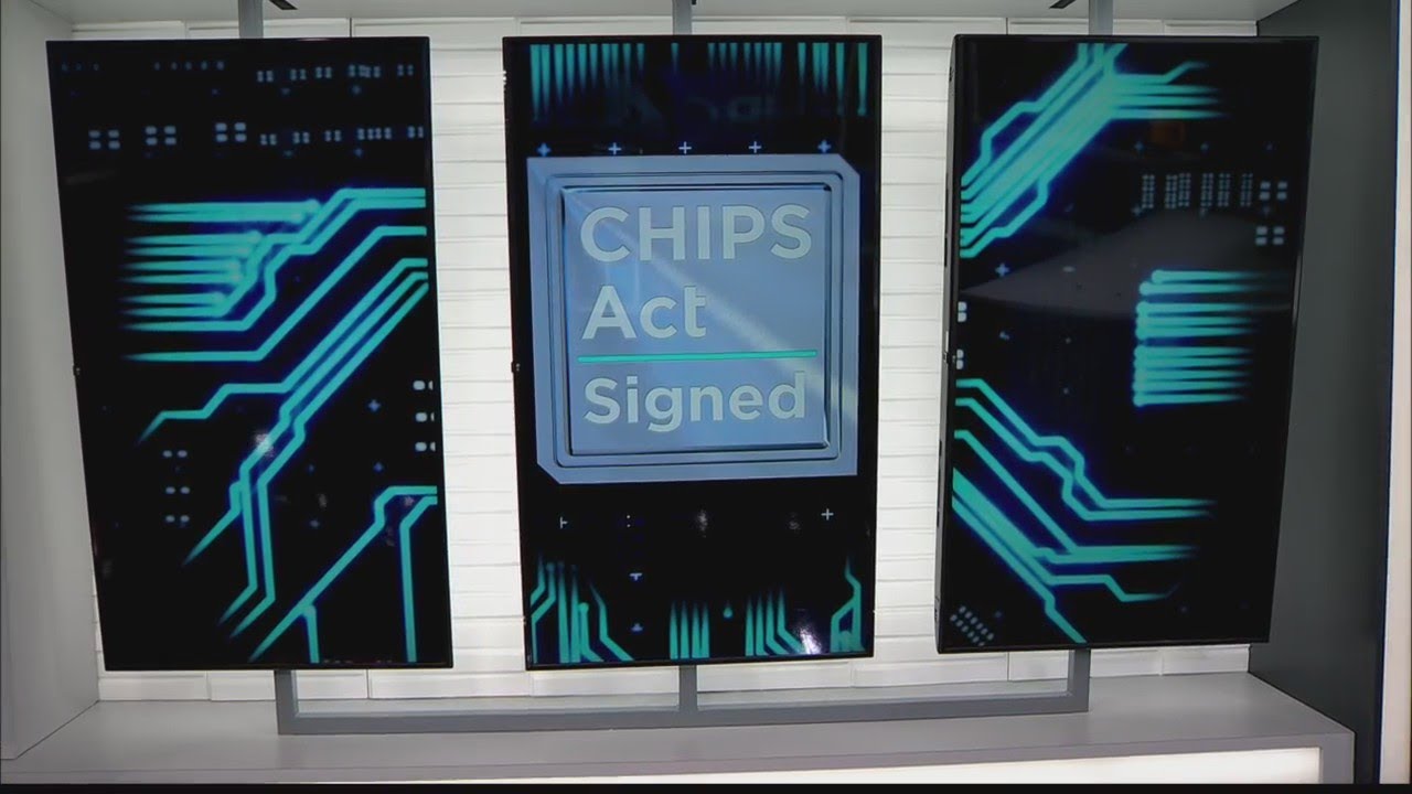 President Biden signs CHIPS Act