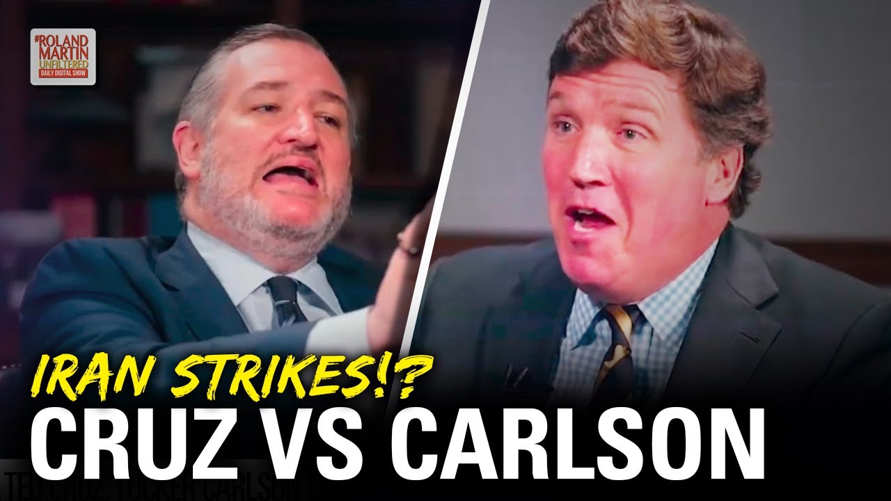 Rift Over Iran Erupts: Cruz vs. Carlson Clash in Raucous Showdown