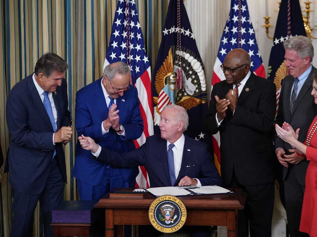 Joe Biden signs Inflation Reduction Act