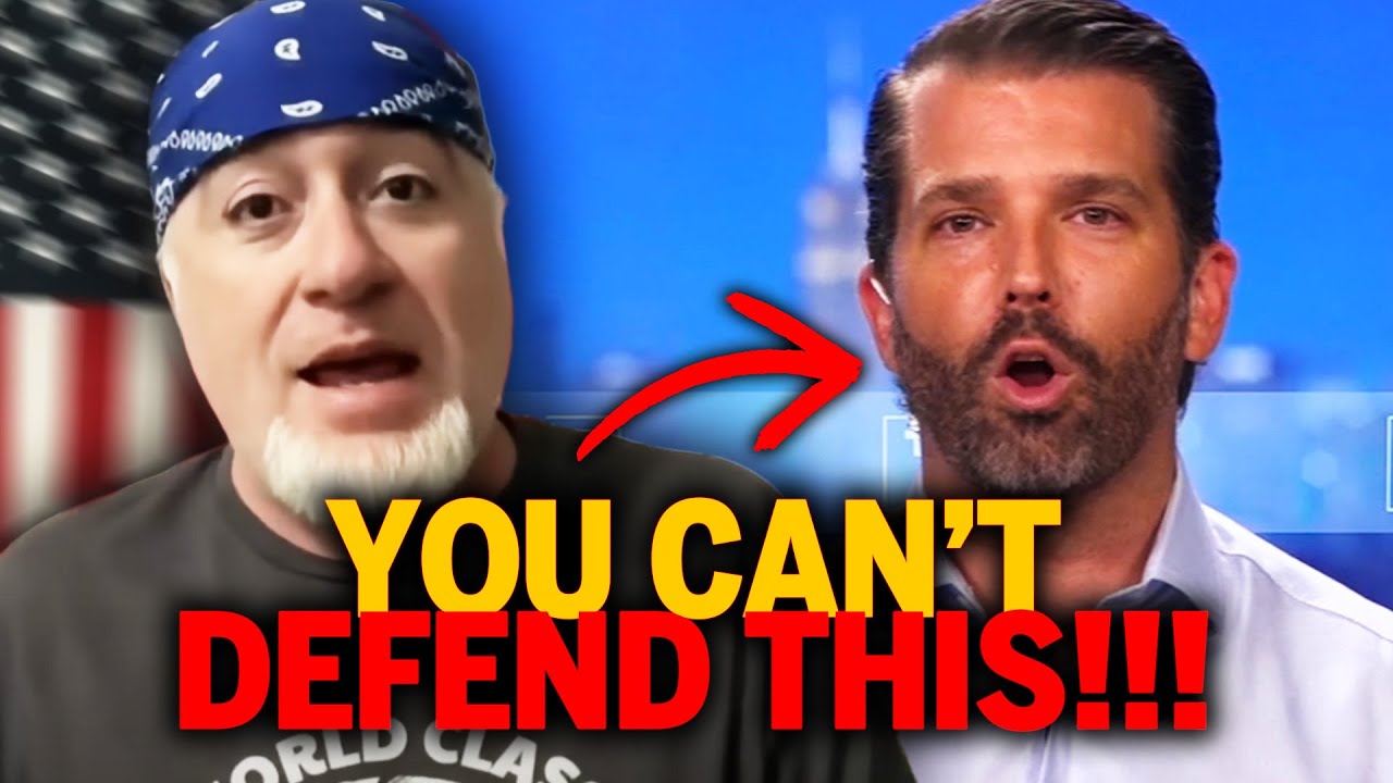 Watch Don Jr SQUIRM To Defend Trump’s INSANE GRIFT