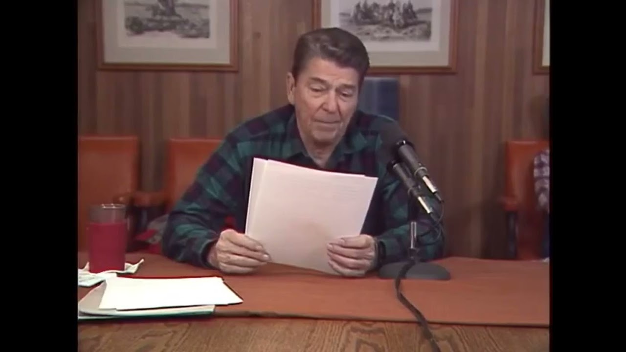 President Ronald Reagan’s speech on tariffs in 1987
