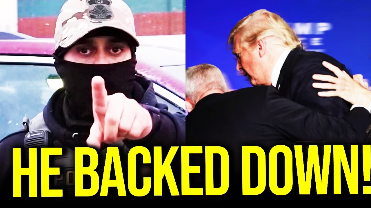 Trump RUNS AWAY after HUGE ICE LEAK