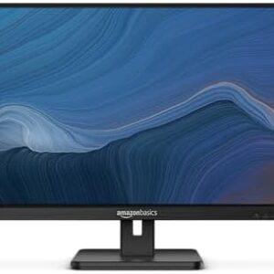 Amazon Basics IPS Monitor 75 Hz Powered with AOC Technology FHD 1080P HDMI, Display Port and VGA Input VESA Compatible Built-in Speakers for Office and Home, 27 in, Black : Electronics